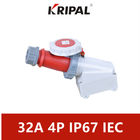 IP67 کوپلر صنعتی ضد آب ترکیبی استاندارد IEC 32A 4P