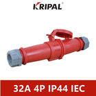 IP44 32 Amp IEC دوشاخه و اتصالات صنعتی 3P 4P 5P ضد آب