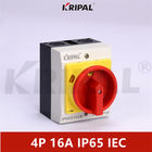 سوئیچ جداکننده ضد آب IP65 4P 16A 230-440V AC استاندارد UKP IEC