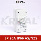 KRIPAL 3Pole 20A Waterproof Isolator Switch UKF IP66 استاندارد استرالیا