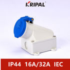 سوکت دیواری استاندارد 16A 3P IP44 IEC ضد آب