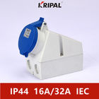 گیرنده صنعتی 220 ولت 16 آمپر IP44 استاندارد IEC