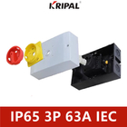 PC IP65 40A سوئیچ کنترل نور سوئیچ جداساز 3 فاز استاندارد IEC