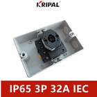 سوئیچ های چرخشی الکتریکی 4 قطبی 40A استاندارد IEC ضد آب KRIPAL IP65