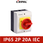 سوئیچ جداسازی بار ضد آب KRIPAL IP65 2 Pole 230-440V استاندارد IEC