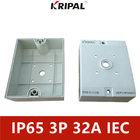 سوئیچ جداسازی بار ضد آب KRIPAL IP65 2 Pole 230-440V استاندارد IEC