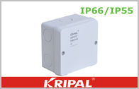 IP55 / IP66 PC DK جعبه اتصال ترمینال جعبه انعطاف پذیر 98 * 98 * 61mm