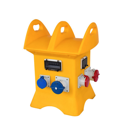 استاندارد IEC جعبه توزیع برق قابل حمل ضد آب IP65 PE